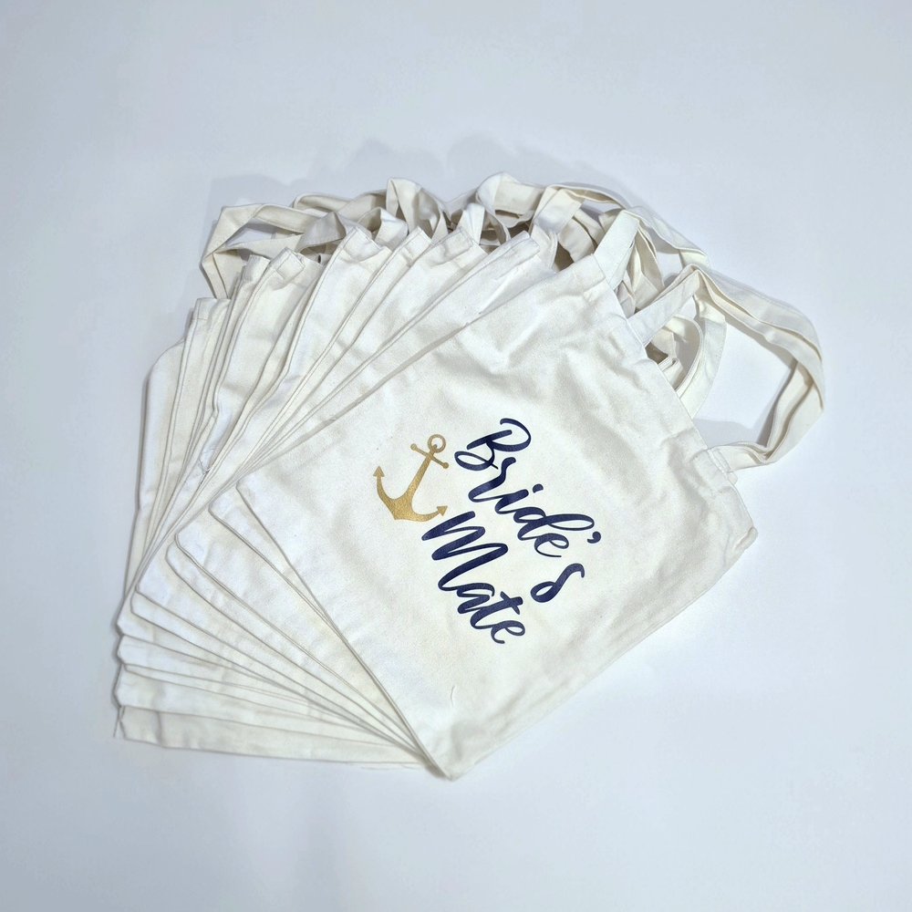 Bride's Mate Cream Tote Bag